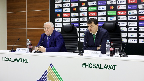 Пресс-конференция после матча «Салават Юлаев» - «Динамо» М