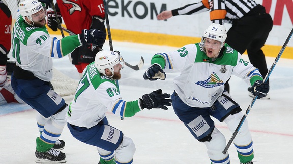 Пресс-конференция после встречи «Салават Юлаев» - «Авангард»