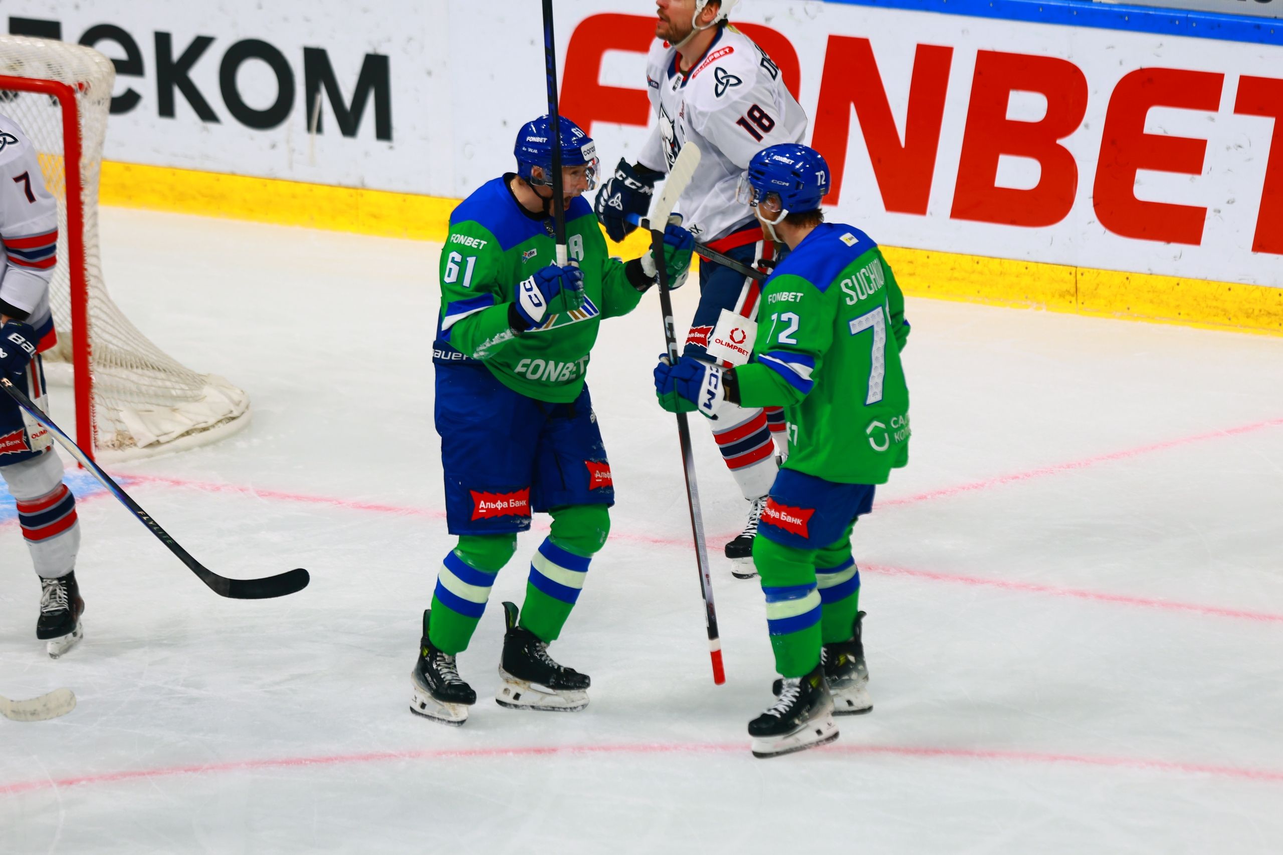 «Салават Юлаев» обыграл «Нефтехимик» на домашнем льду