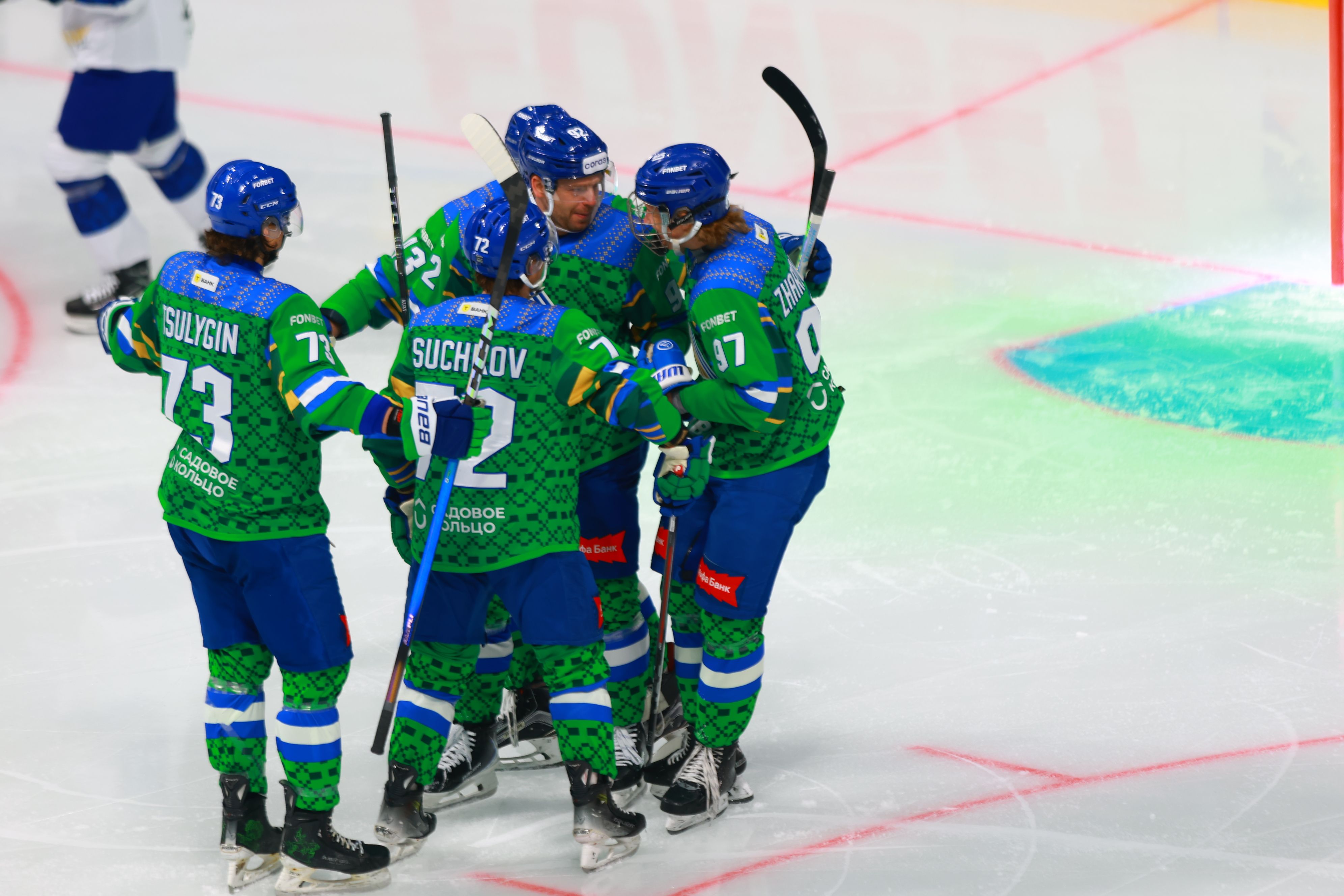 «Салават Юлаев» обыграл «Барыс», Евгений Кузнецов забил первый гол за уфимцев