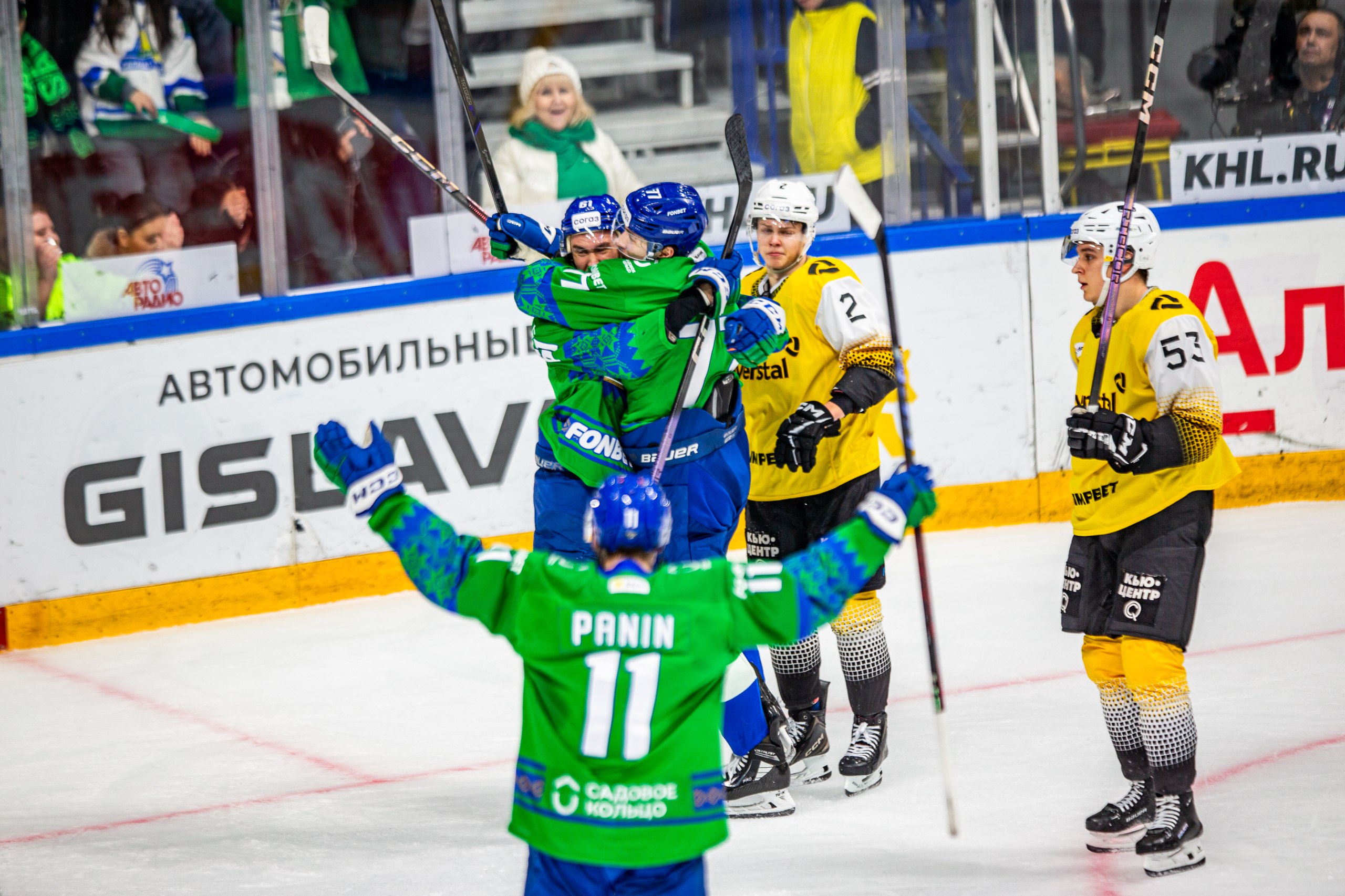 «Салават Юлаев» победил «Северсталь», Самонов сыграл на ноль