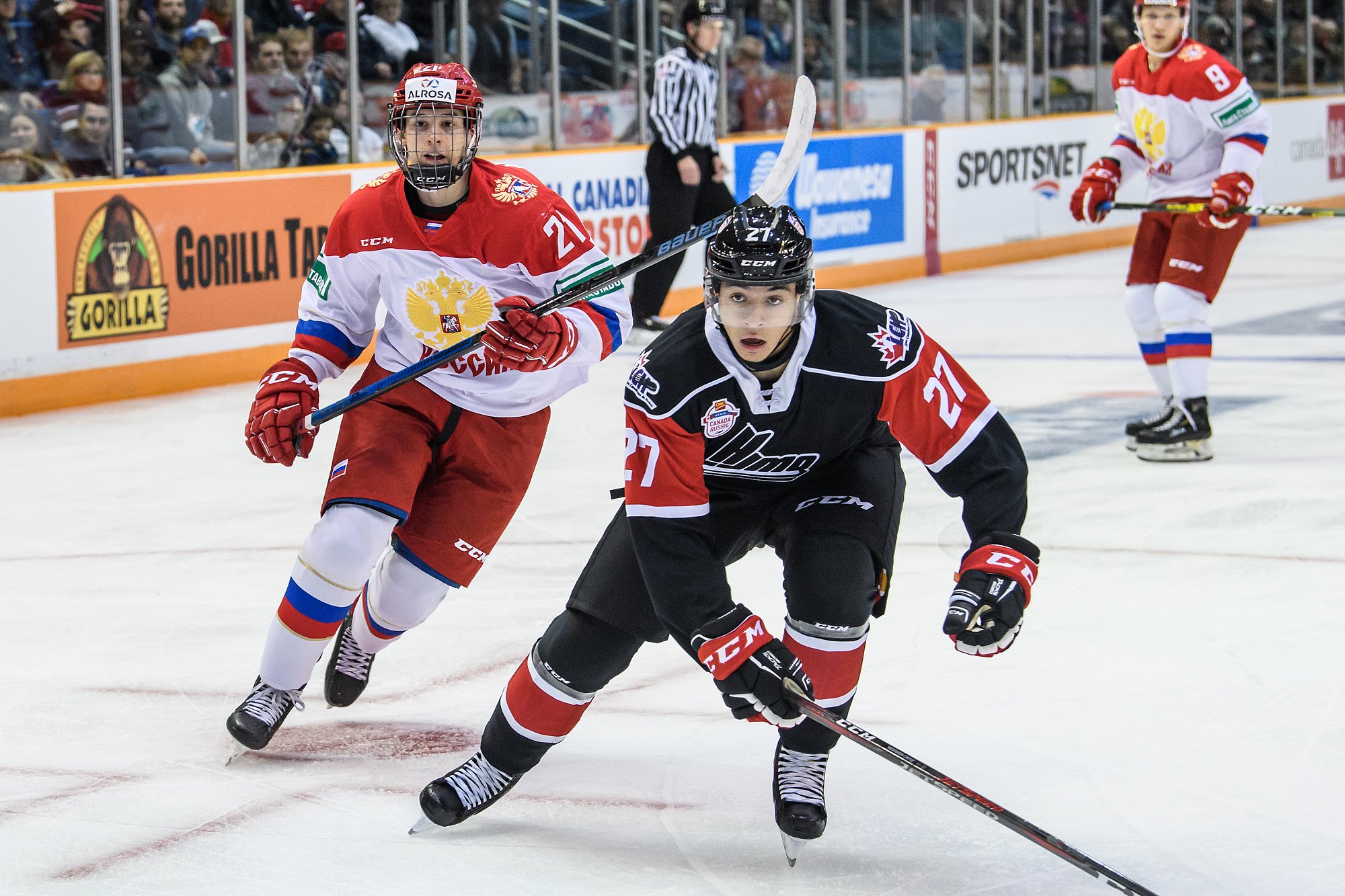 Молодёжная сборная России уступила во втором матче «CIBC Canada Russia Series» Молодёжная сборная России уступила во втором матче «CIBC Canada Russia Series»