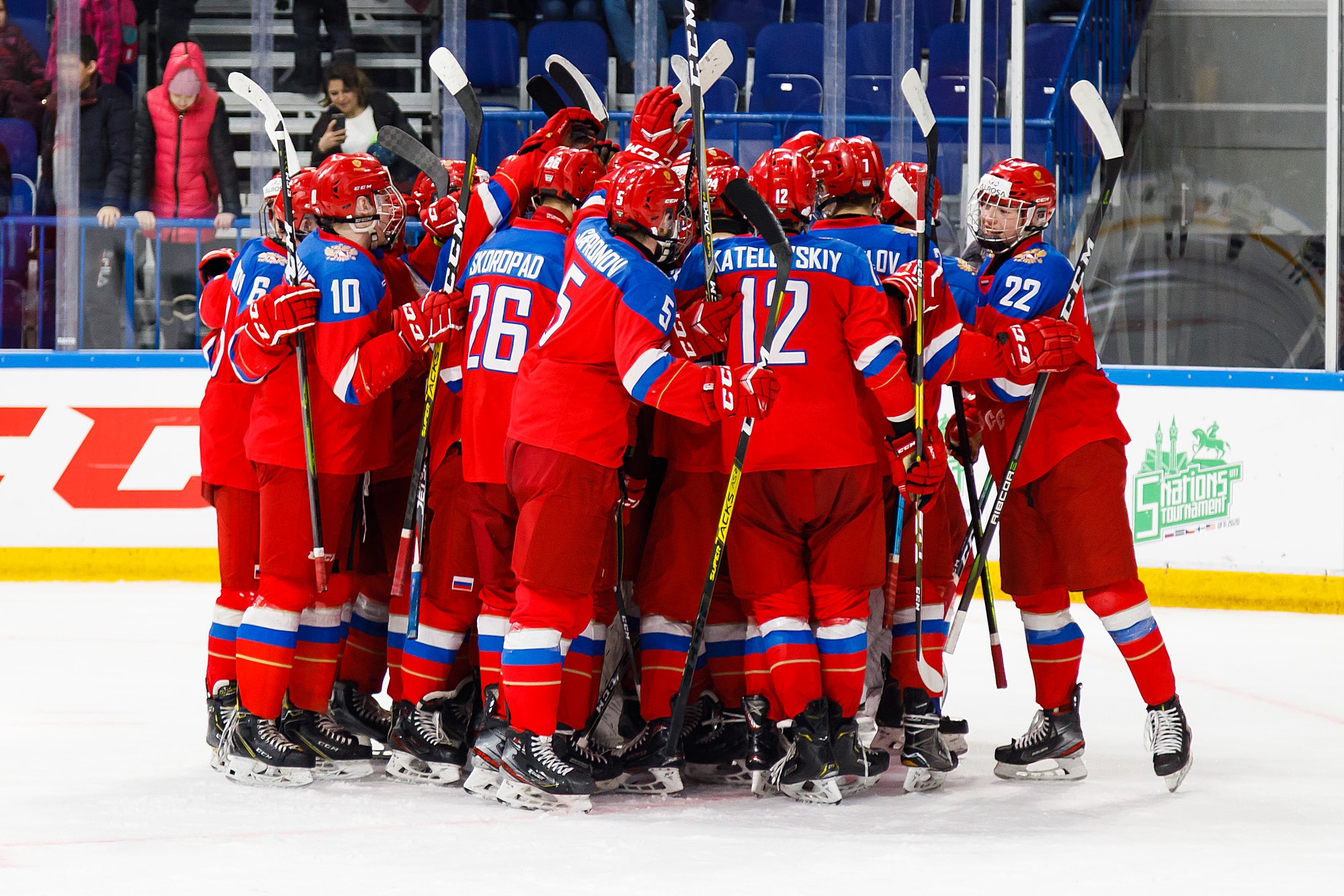 Юниорская сборная Россия – победитель Турнира пяти наций в Уфе!  