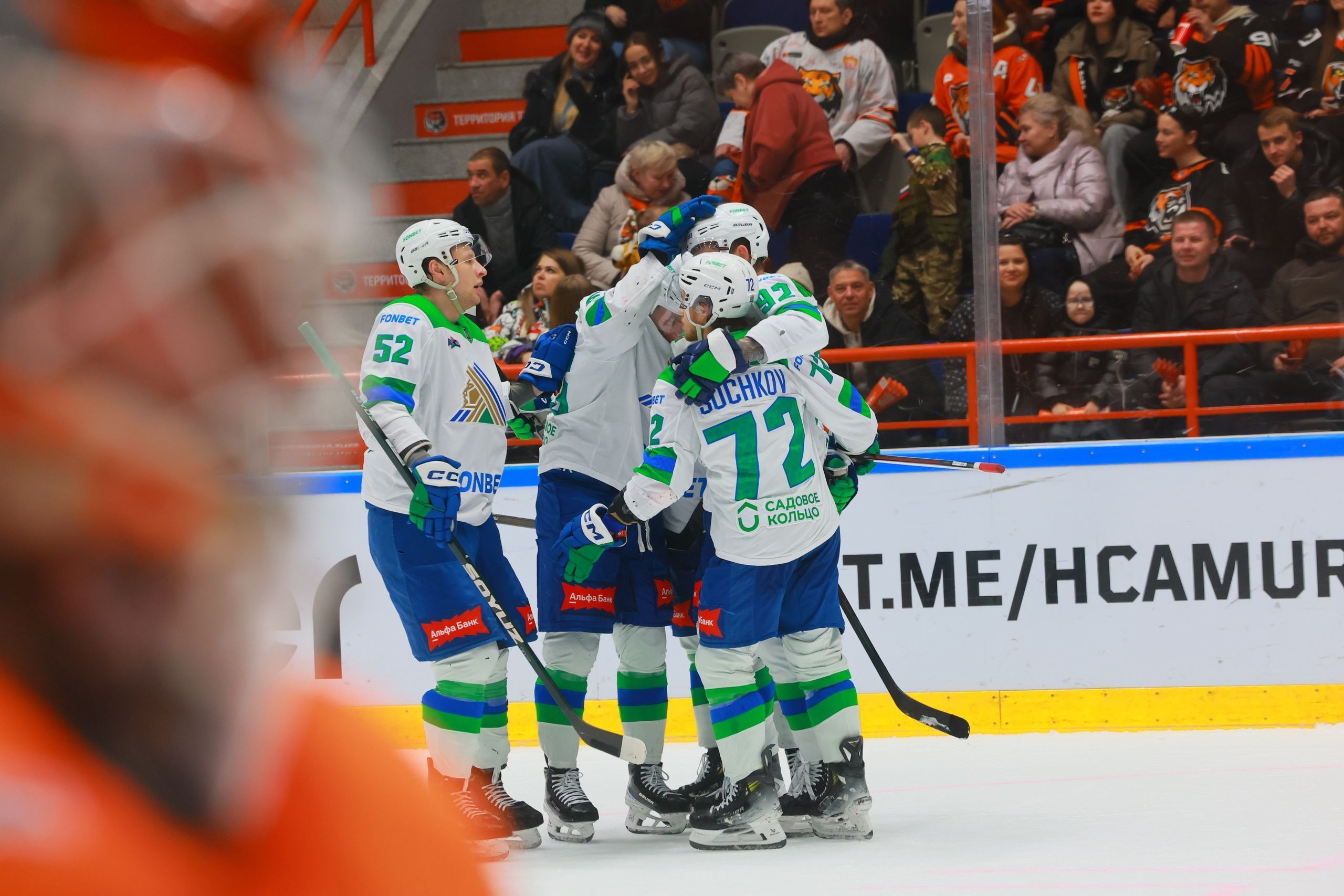 «Салават Юлаев» обыграл «Амур» в Хабаровске