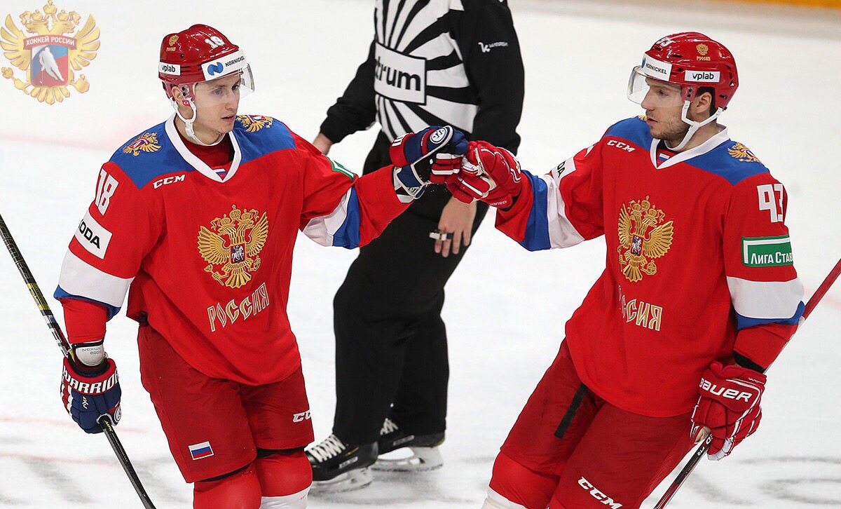 Сергеев и Сошников поучаствовали в победе сборной России!