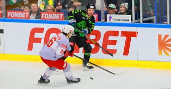 «Салават Юлаев» в Уфе уступил «Спартаку»