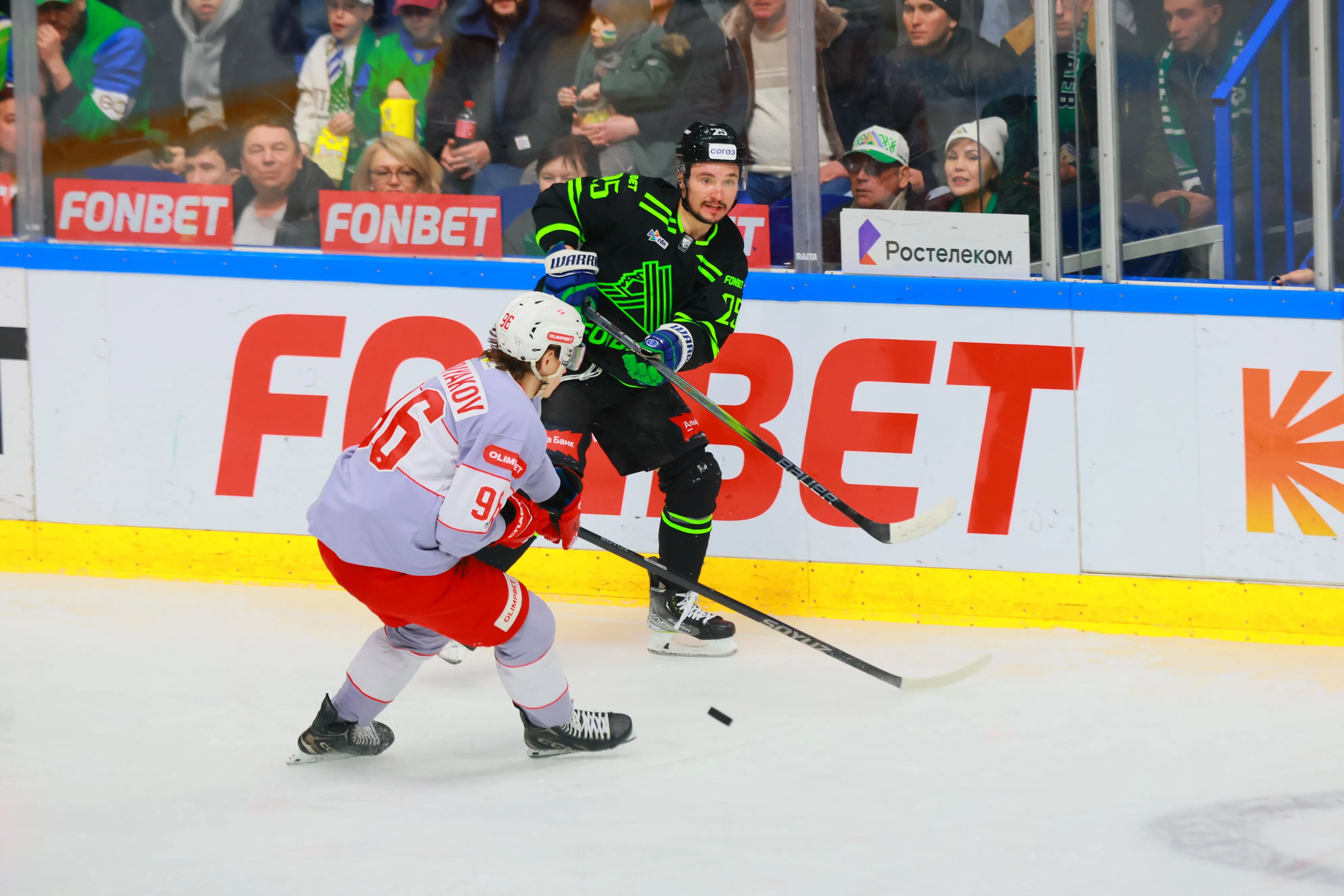 «Салават Юлаев» в Уфе уступил «Спартаку»