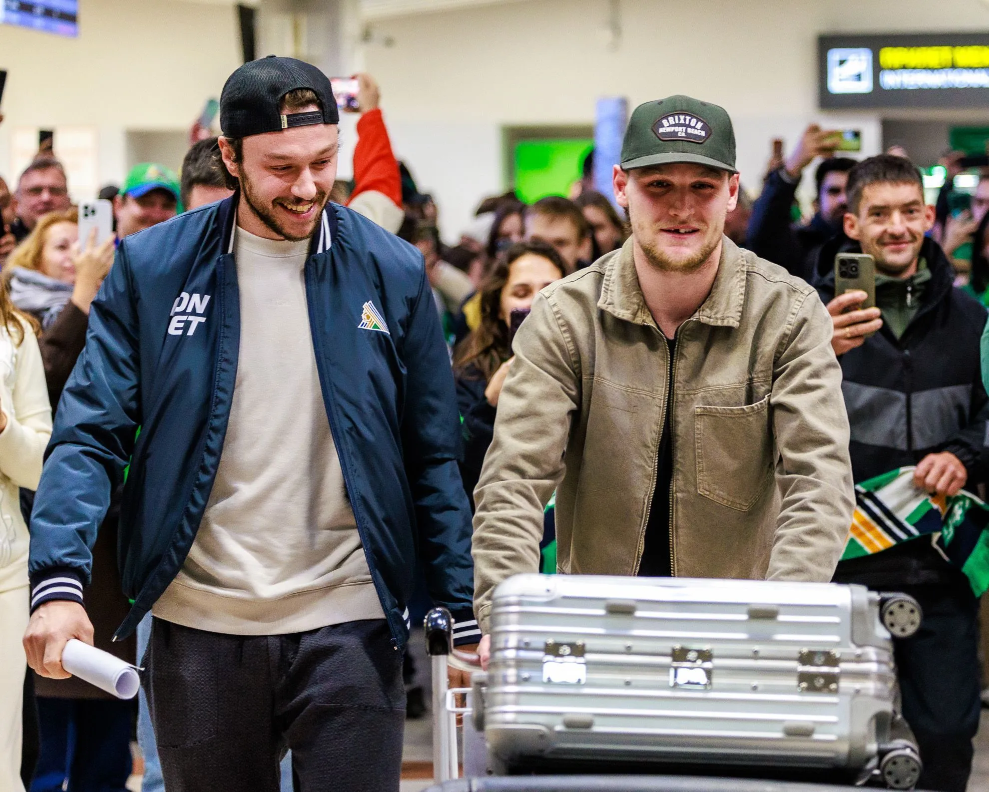 Шелдон Ремпал: «Так много болельщиков приехали встречать меня ночью, невероятно!»