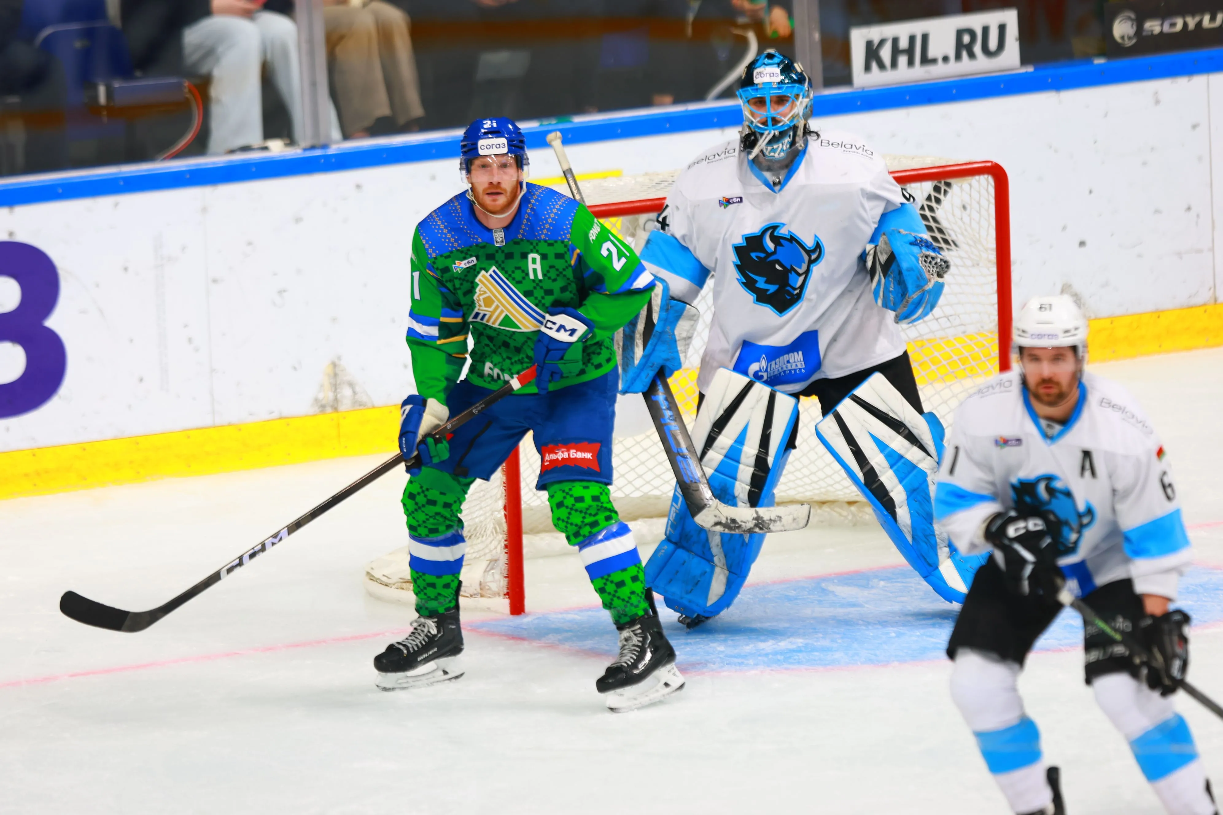 «Салават Юлаев» уступил минскому «Динамо» в овертайме